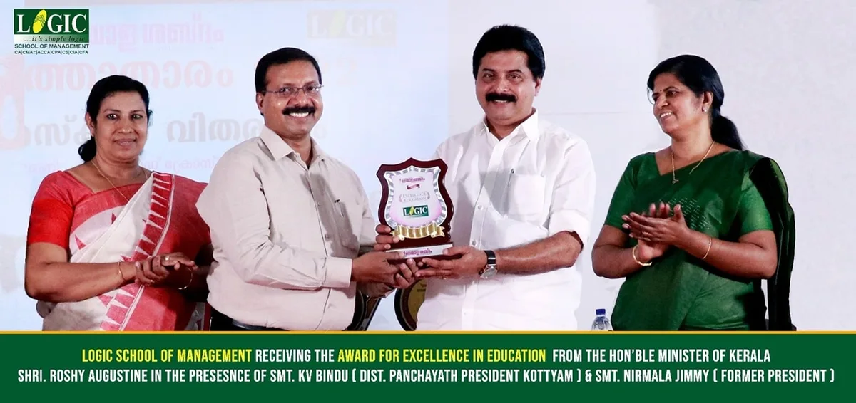 Recognition presented by Roshy Augustine