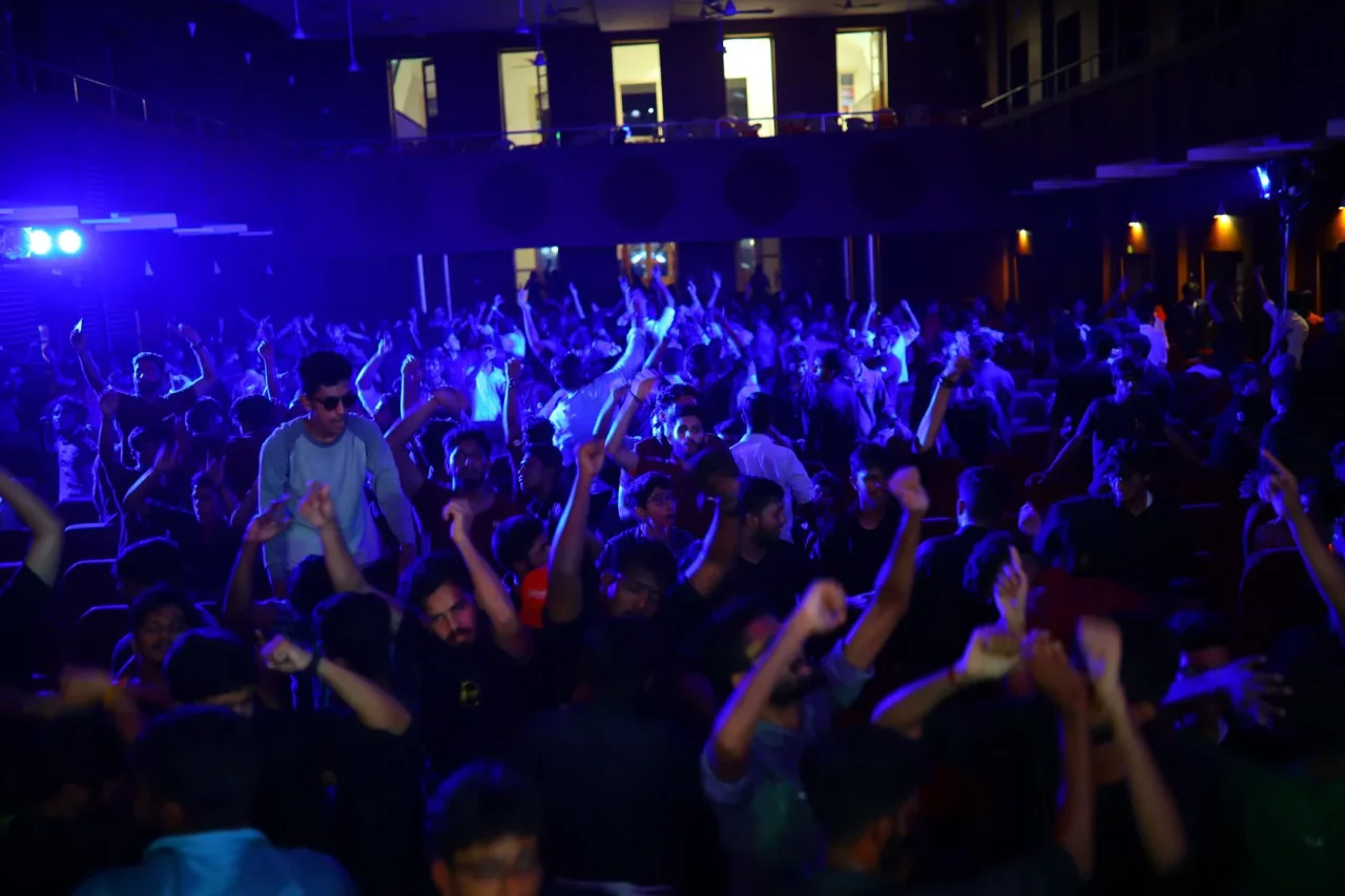 A campus in celebration