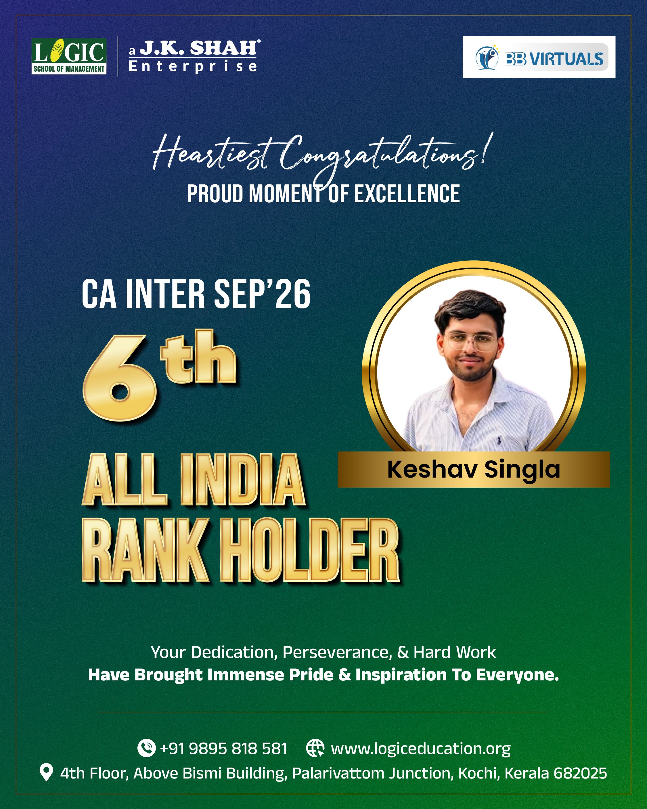 Result poster
