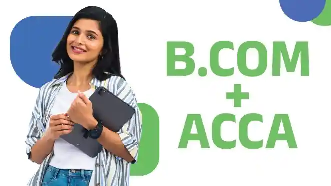 B.Com+ACCA Course Banner